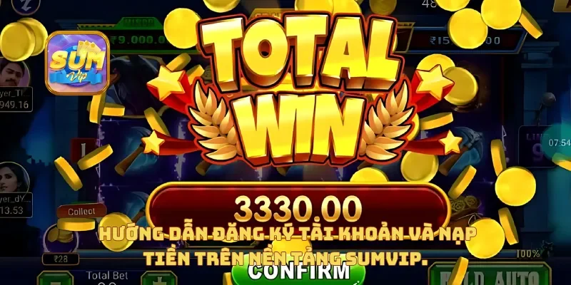 Hướng dẫn đăng ký tài khoản và nạp tiền trên nền tảng Sumvip.